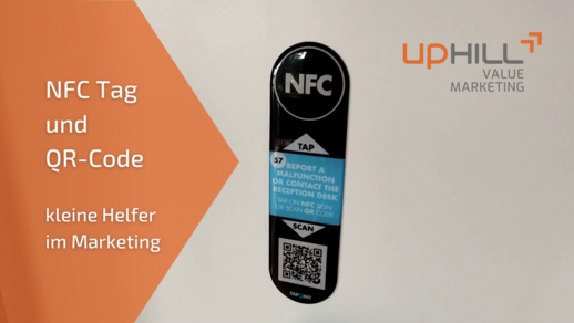 NFC-Tag und QR-Code für mehr Kundenservice